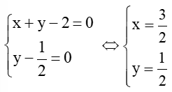 Trong mặt phẳng tọa độ Oxy, cho tam giác ABC có A(- 3; - 1), B(3; 5), C(3; - 4)