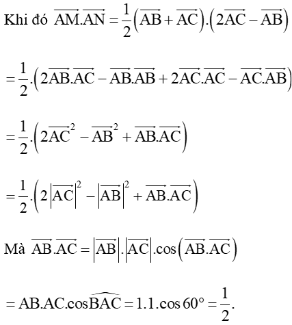 Cho tam giác đều ABC có độ dài các cạnh bằng 1