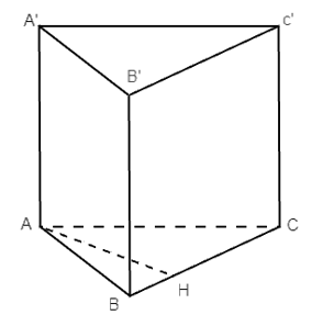 Cho hình lăng trụ ABC.A’B’C’ có AA’ ⊥ (ABC). Trong mặt phẳng (ABC), gọi H là hình chiếu của A trên BC