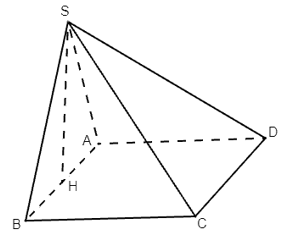 Cho hình chóp S.ABCD có ABCD là hình chữ nhật, AB = 2a, AD = 3a