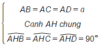 Cho tứ diện đều ABCD cạnh a Gọi O là tâm đường tròn ngoại tiếp tam giác BCD