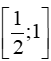 Tập nghiệm của bất phương trình (1/2)^(2x^2-x+1) nhỏ hơn hoặc bằng (1/4)^x là