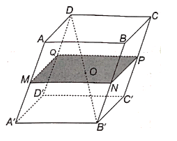 Cho hình hộp ABCD.A'B'C'D'. Gọi O là giao điểm của các đường chéo của hình hộp