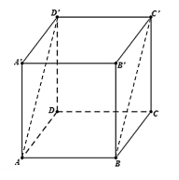 Cho hình hộp ABCD.A'B'C'D'. Hình chiếu song song của điểm A trên mặt phẳng (CDD'C') theo phương BC' là