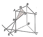 Cho hình lăng trụ tam giác ABC.A'B'C'. Gọi M, N, P lần lượt là trung điểm của các cạnh AA', AB, AC