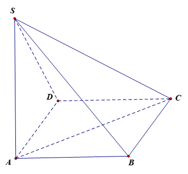 Cho hình chóp S.ABCD có đáy ABCD là hình vuông