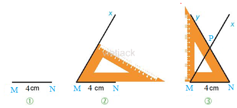 Vẽ tam giác đều MNP sở hữu cạnh MN = 4cm