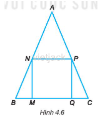 Dùng compa kiểm tra xem hình ABC có là hình tam giác đều không