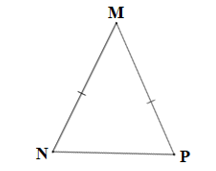 Cho tam giác MNP cân tại M Kể tên các cạnh bên, cạnh đáy, góc ở đỉnh
