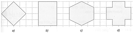 Hình phẳng nào dưới đây có dạng đa giác đều trang 59 sách bài tập Toán 9 Tập 2