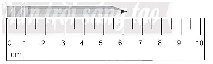 Hãy xác định số đo chiều dài của cây bút chì trong các trường hợp dưới đây