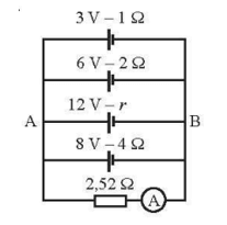 Cho mạch điện như Hình 18.2. Biết ampe kế lí tưởng A chỉ 1,92 A