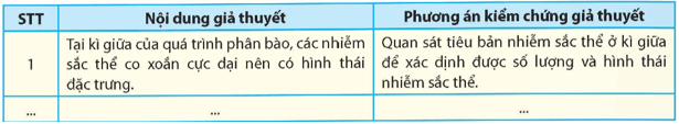 Hãy đề xuất các giả thuyết để giải thích cho các vấn đề đã nêu và đề xuất phương án