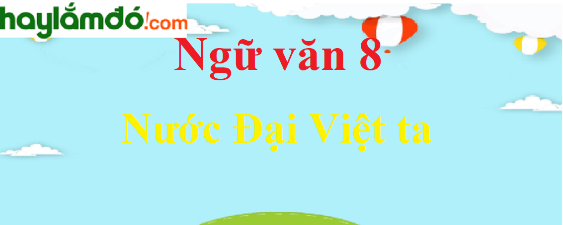 Nước Đại Việt ta