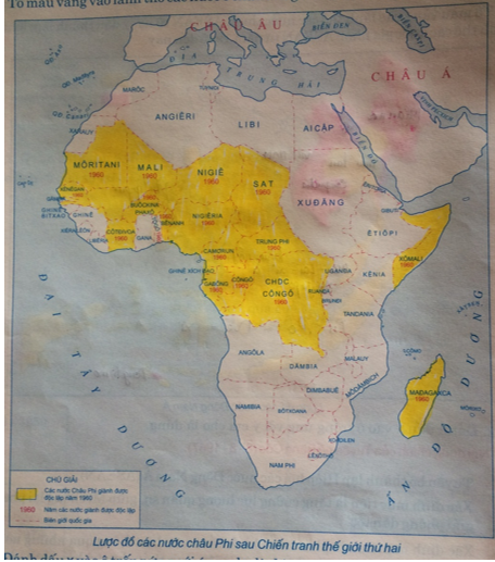 Bài 6 (ngắn nhất): Các nước châu Phi