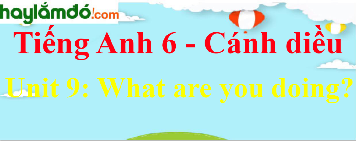 Giải Tiếng Anh lớp 6 Unit 9: What are you doing?