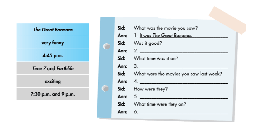 Tiếng Anh 6 Smart World Unit 7 Lesson 2 (trang 57, 58, 59)