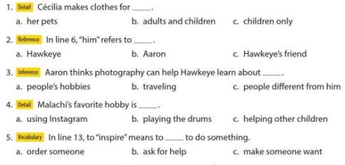 Tiếng Anh lớp 7 Unit 1 Comprehension trang 16 | Giải Tiếng Anh 7 Cánh diều