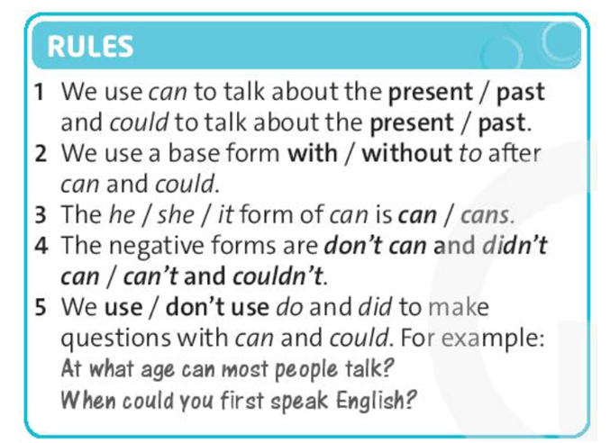 Tiếng Anh lớp 7 Unit 5 Language Focus trang 63 | Friends plus 7 Chân trời sáng tạo