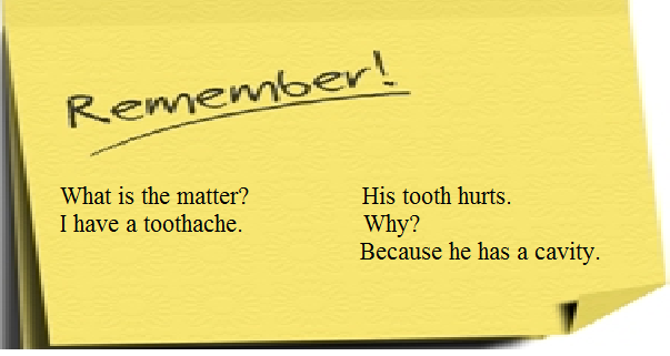 Tiếng Anh 7 B. A bad toothache Phần 1-6 trang 103-106 SGK