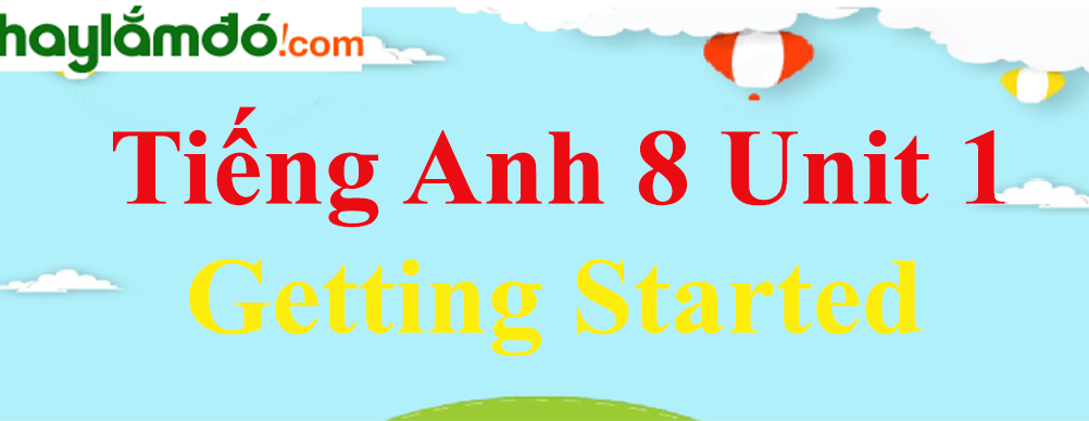 Tiếng Anh lớp 8 Unit 1 Getting Started trang 10