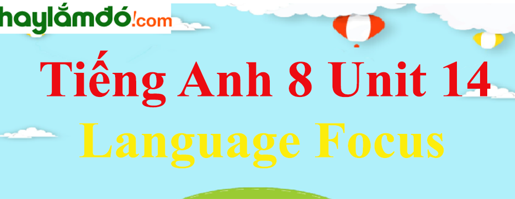 Tiếng Anh lớp 8 Unit 14 Language Focus trang 136-137