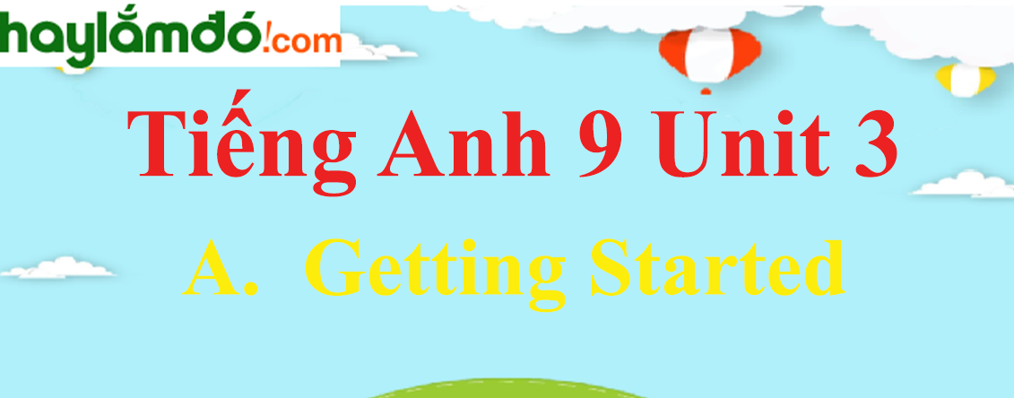 Tiếng Anh lớp 9 A. Getting Started trang 22