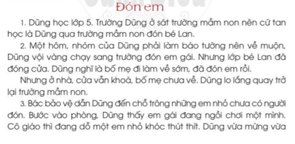 Đón em trang 130 - 131 Tiếng Việt lớp 2 Tập 1 | Cánh diều