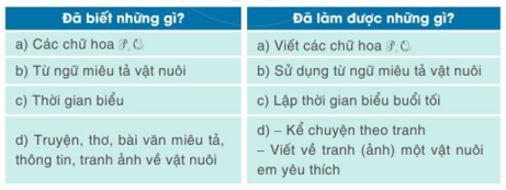 Tự đánh giá trang 19 Tiếng Việt lớp 2 Tập 2 | Cánh diều