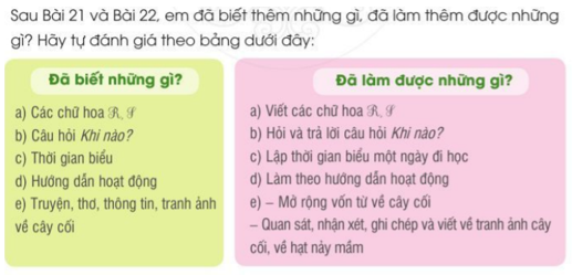 Tự đánh giá trang 37 Tiếng Việt lớp 2 Tập 2 | Cánh diều