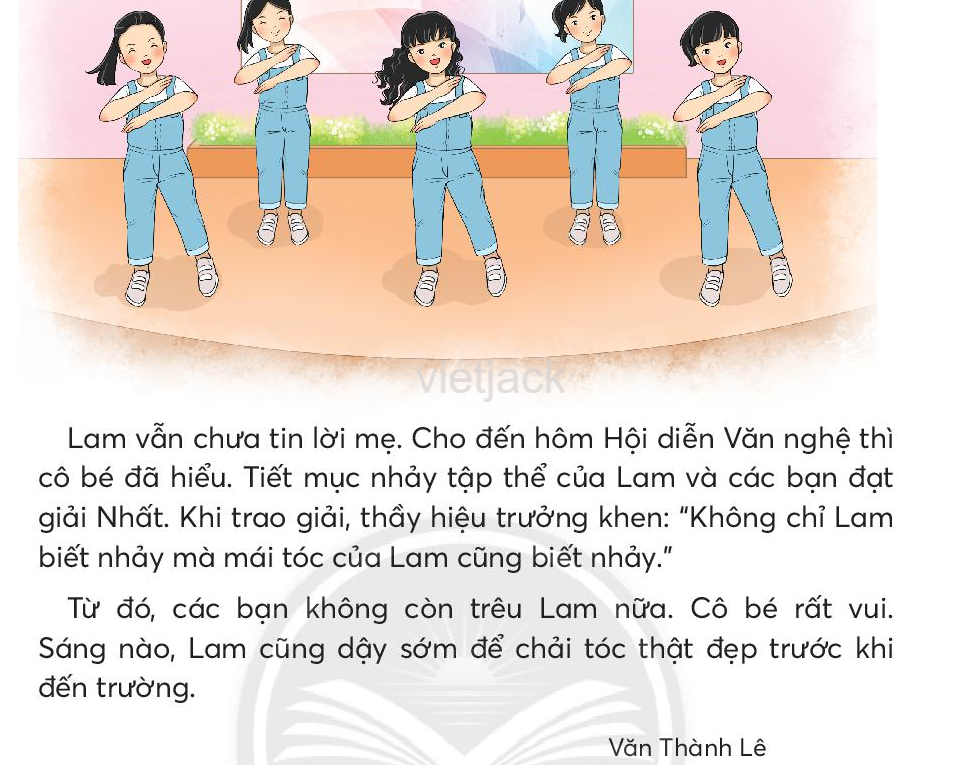 Tiếng Việt lớp 2 Bài 1: Tóc xoăn và tóc thẳng trang 26, 27, 28 - Chân trời