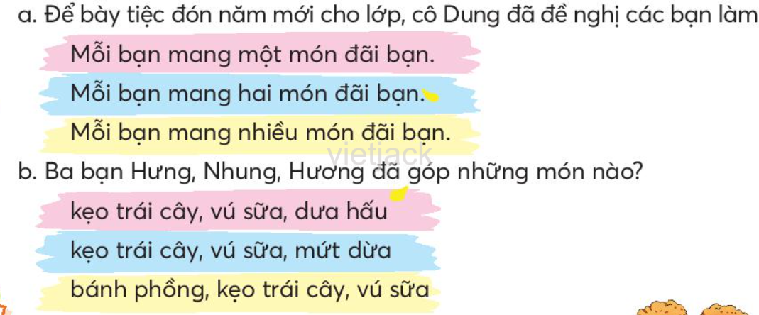 Tiếng Việt lớp 2 Đánh giá cuối học kì 1 trang 151, 152, 153, 154 - Chân trời