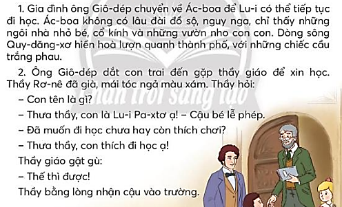 Cậu học sinh mới trang 24, 25, 26 Tiếng Việt lớp 3 Tập 1 | Chân trời sáng tạo