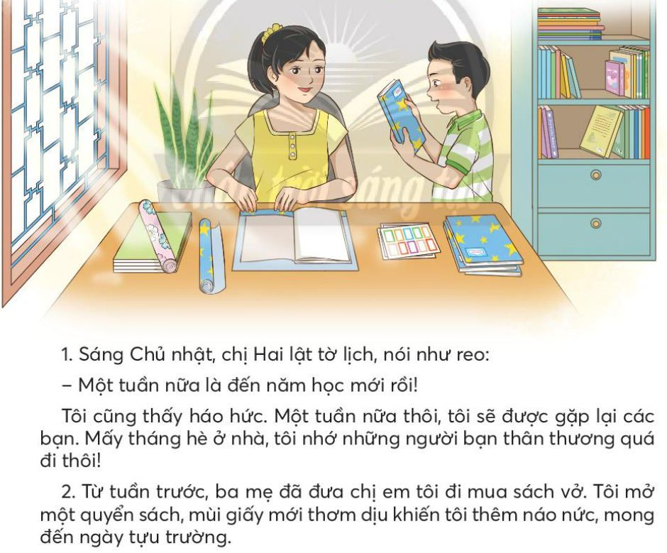 Chiếc nhãn vở đặc biệt trang 10, 11 Tiếng Việt lớp 3 Tập 1 | Chân trời sáng tạo