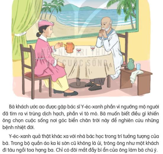 Đọc: Bác sĩ Y-éc-xanh trang 128, 129 Tiếng Việt lớp 3 Tập 2 | Kết nối tri thức