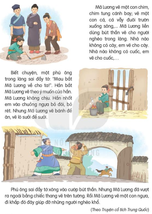 Đọc: Cây bút thần trang 144, 145, 146 Tiếng Việt lớp 3 Tập 1 | Kết nối tri thức