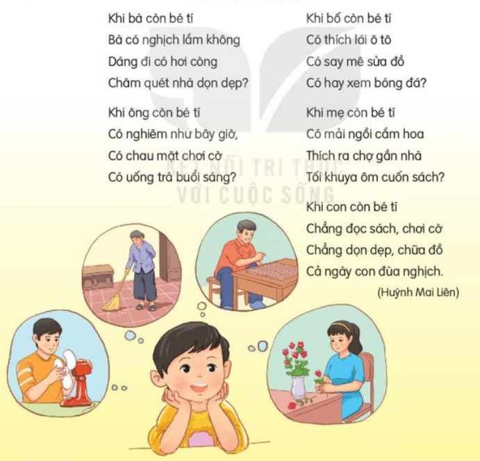 Đọc: Khi cả nhà bé tí trang 92, 93 Tiếng Việt lớp 3 Tập 1 | Kết nối tri thức 
