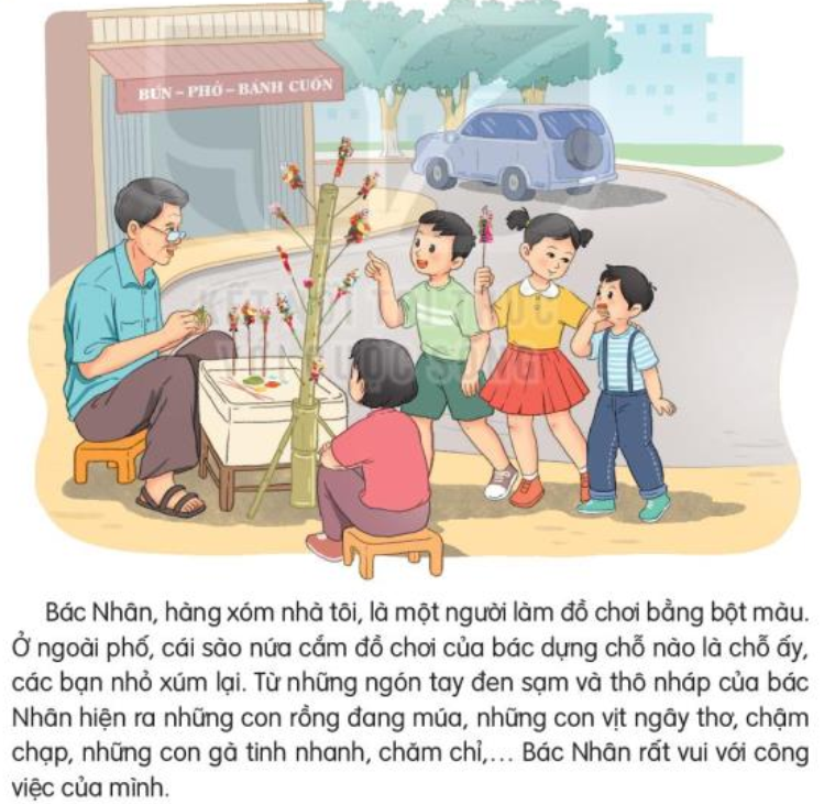 Đọc: Người làm đồ chơi trang 141, 142 Tiếng Việt lớp 3 Tập 1 | Kết nối tri thức