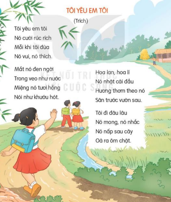 Đọc: Tôi yêu em tôi trang 106, 107 Tiếng Việt lớp 3 Tập 1 | Kết nối tri thức Tiếng Việt lớp 3 Tập 1 | Kết nối tri thức 