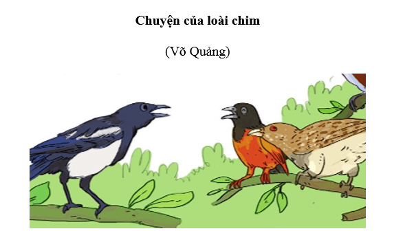 Kể chuyện: Chuyện của loài chim trang 36, 37 lớp 4 | Cánh diều Giải Tiếng Việt lớp 4