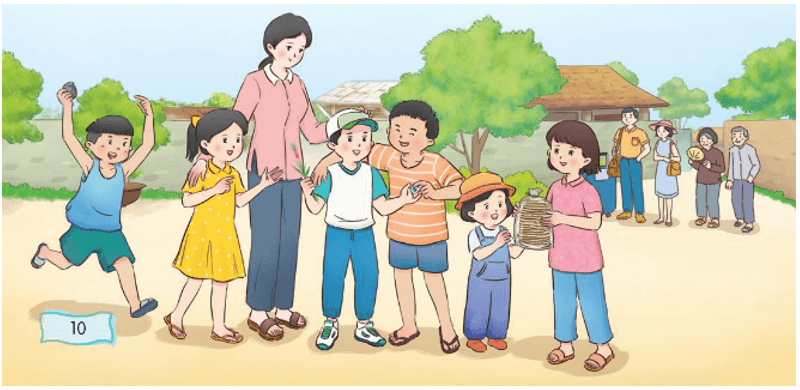 Những ngày hè tươi đẹp lớp 4 (trang 10, 11) | Chân trời sáng tạo Giải Tiếng Việt lớp 4