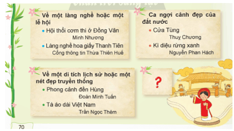 Việt Nam lớp 5 (trang 69, 70, 71) | Chân trời sáng tạo Giải Tiếng Việt lớp 5