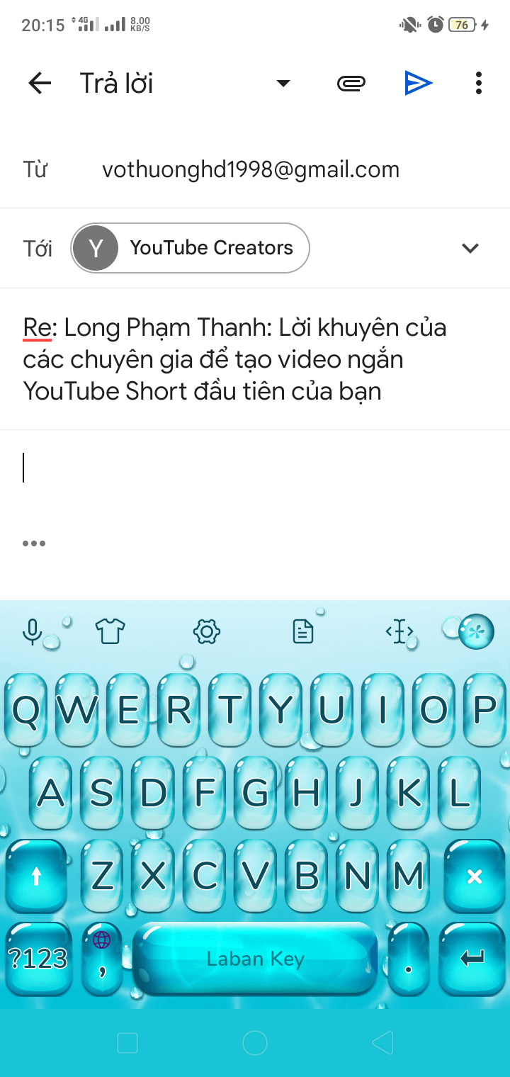 Đọc và gửi email Nhiệm vụ Đọc email và trả lời