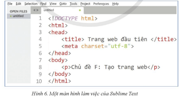 Lý thuyết Tin 12 Bài 1: Làm quen với ngôn ngữ đánh dấu siêu văn bản | Cánh diều