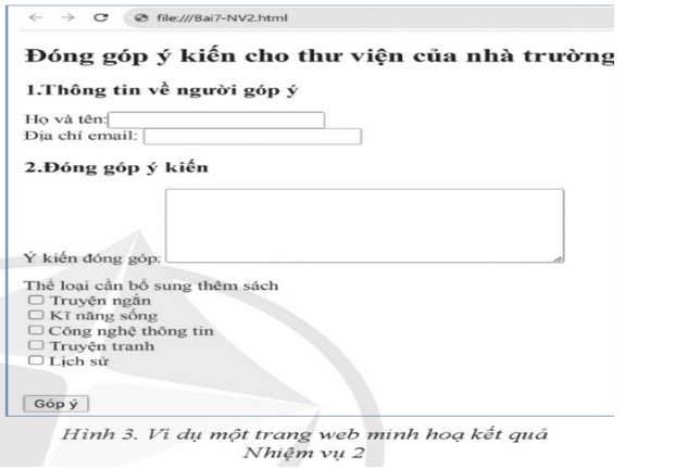 Lý thuyết Tin 12 Bài 7: Thực hành tạo biểu mẫu | Cánh diều