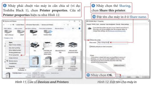 Lý thuyết Tin 12 Bài B2: Các chức năng mạng của hệ điều hành | Chân trời sáng tạo