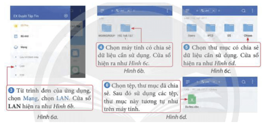 Lý thuyết Tin 12 Bài B3: Thực hành kết nối và sử dụng mạng trên thiết bị thông minh | Chân trời sáng tạo