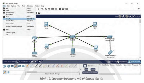 Lý thuyết Tin 12 Bài B7: Thực hành thiết kế mạng nội bộ | Chân trời sáng tạo