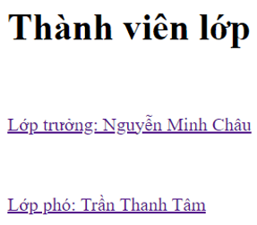 Nhiệm vụ. Tạo và định dạng trang web. Yêu cầu: Em hãy tạo trang web thanhvienlop.html