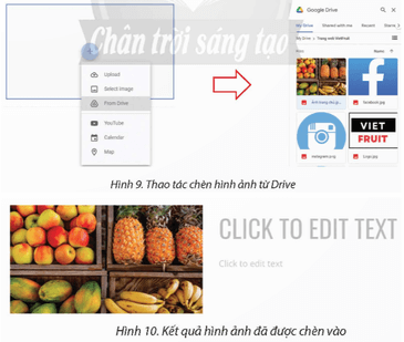 Nhiệm vụ. Sử dụng công cụ Content Blocks, Button, Divider. Yêu cầu: Sử dụng trang web chủ